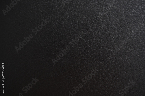 Black leather texture background, Luxury Black Background For Text.