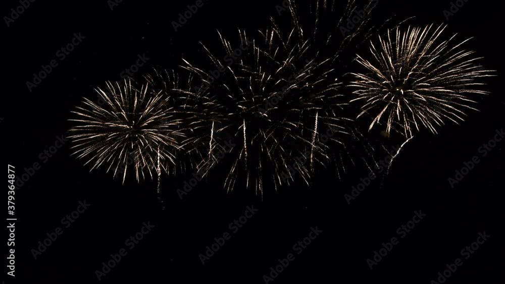 close up slow motion of colourful Abstract futuristic fireworks show night sky close up slow motion of colourful Abstract futuristic fireworks show night sky