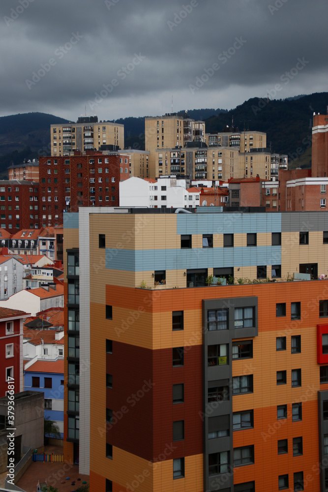 Building in a neighborhood in Bilbao