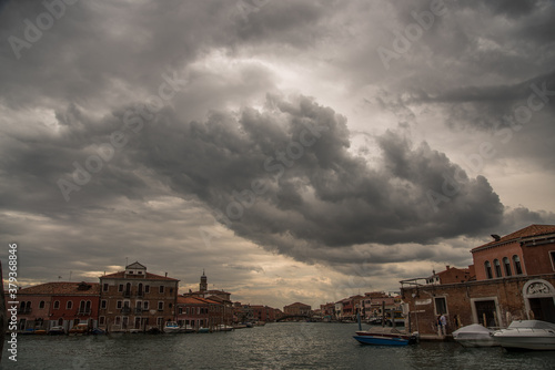One moment before the storm