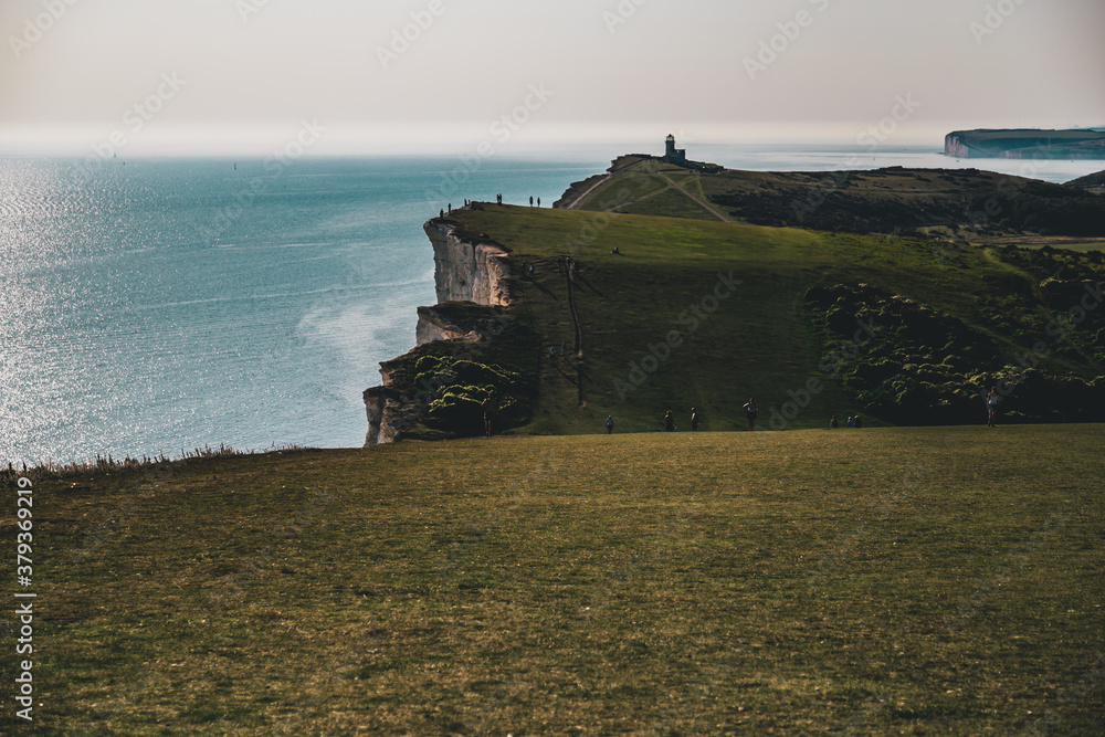 Naklejka premium lighthouse on the coast