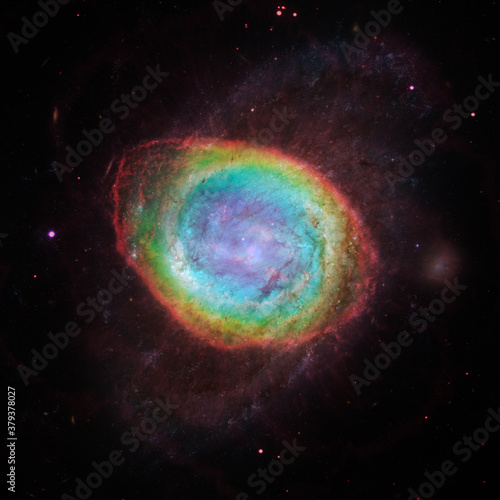 Fototapeta Naklejka Na Ścianę i Meble -  Deep space background. Elements of this image furnished by NASA