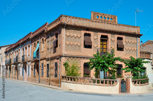 Photography Colonia Guell, in Santa Coloma de Cervello, Spain