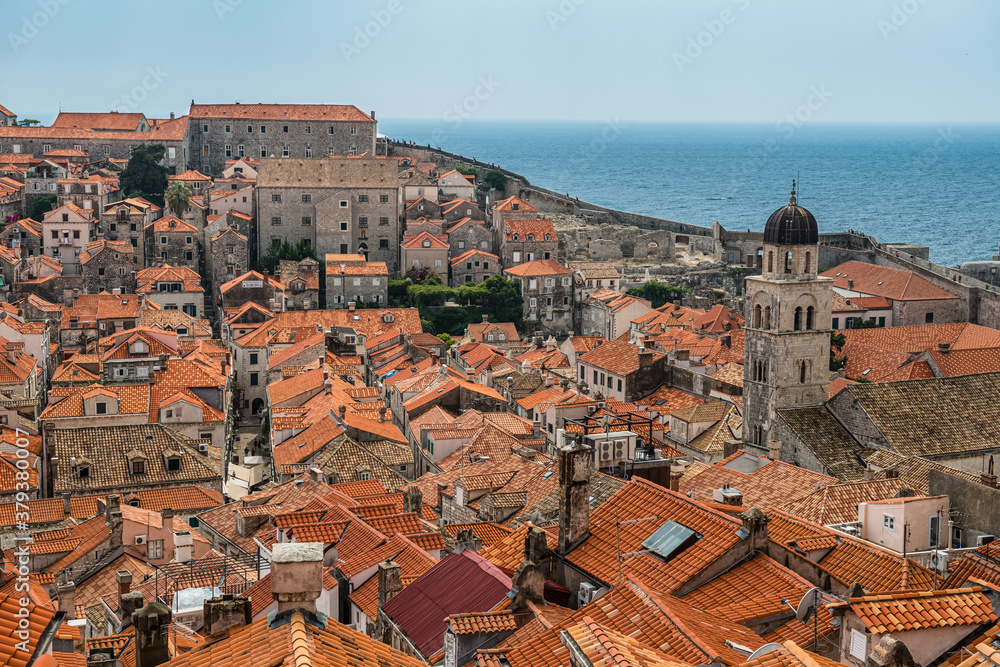 View of the Old Town, Dubrovnik, Croatia