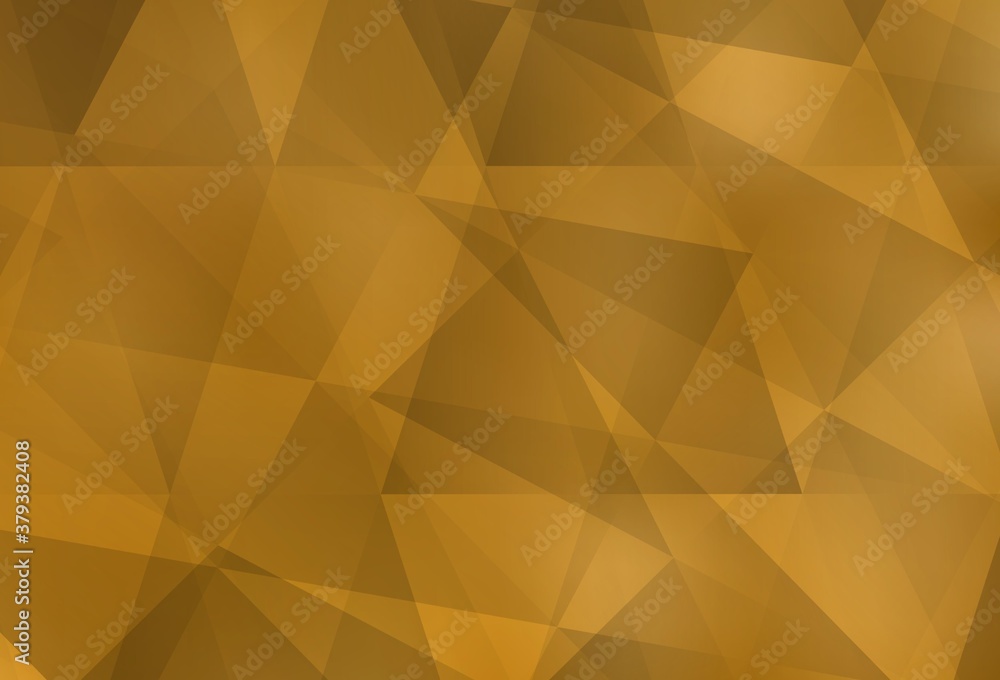 Light Orange vector shining triangular layout. Light Orange vector shining triangular layout.