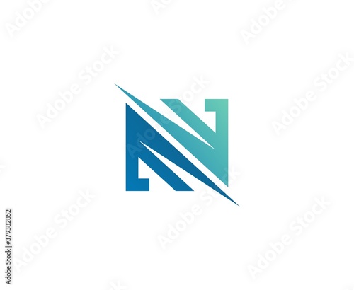 N letter logo 