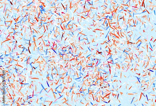 Light Orange vector layout with flat lines.