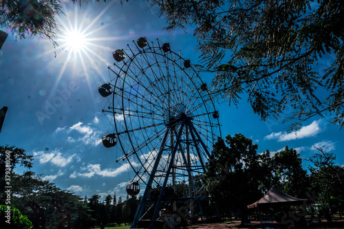 The Ferris wheel of Lenin Park in Havana, Cuba © joan