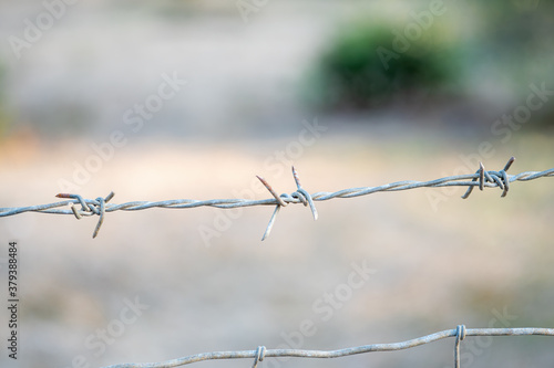Barbed wire for imprisonment for offenders.