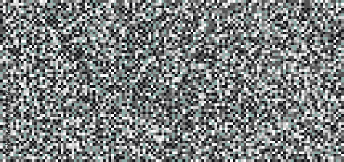 Gray screen pixel raster art icon Flat signal pixelated Funny vector squares pattern sign Pixels Bit rasters pictogram 8-bit Cartoon mosaic square icons Multi colored hexagon background Data display