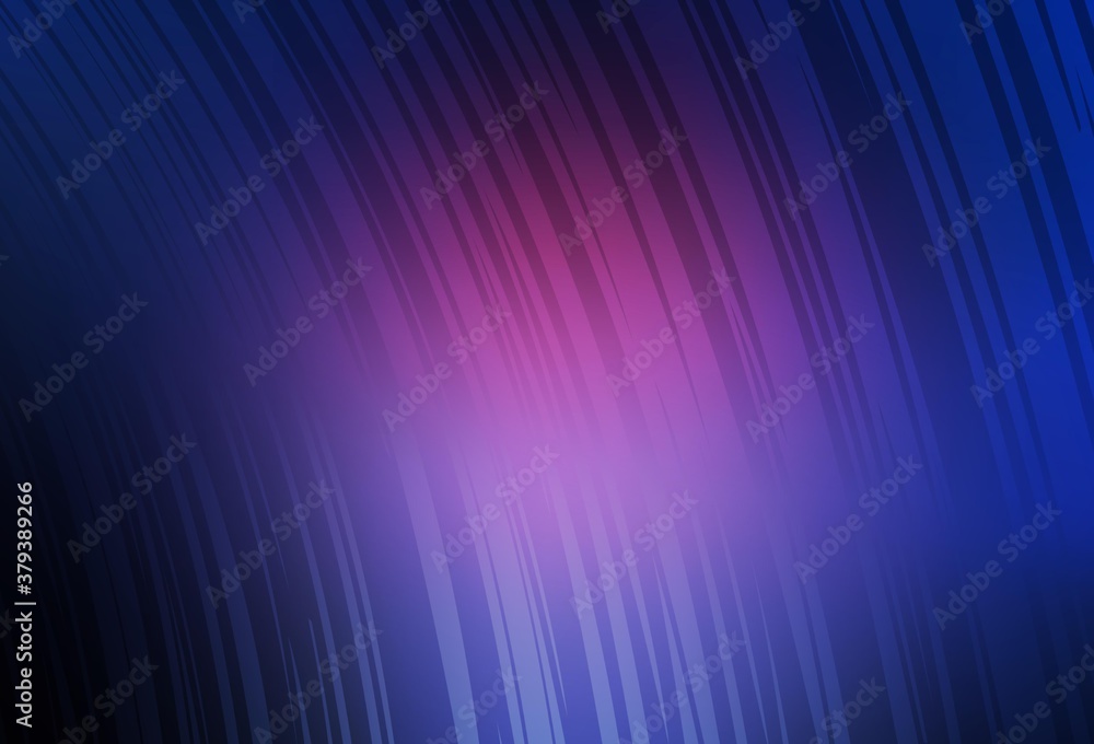 Dark Pink, Blue vector abstract blurred background.