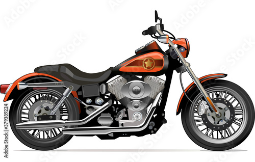 Big motorcycle