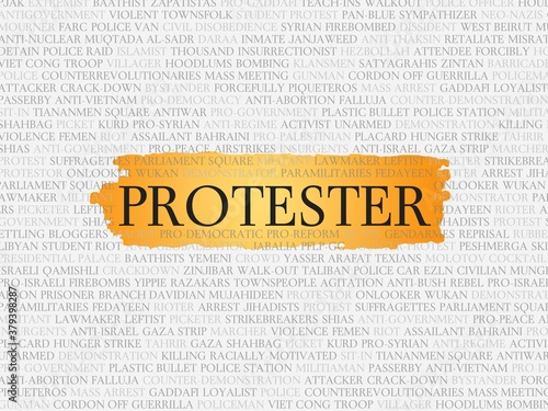 protester