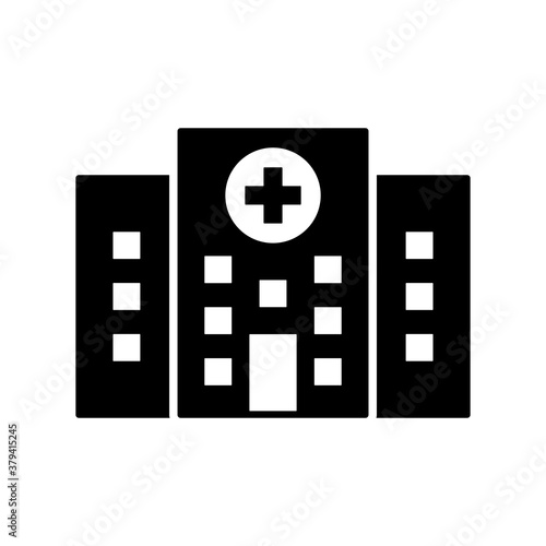 Hospital Icon Design Vector Illustration Template