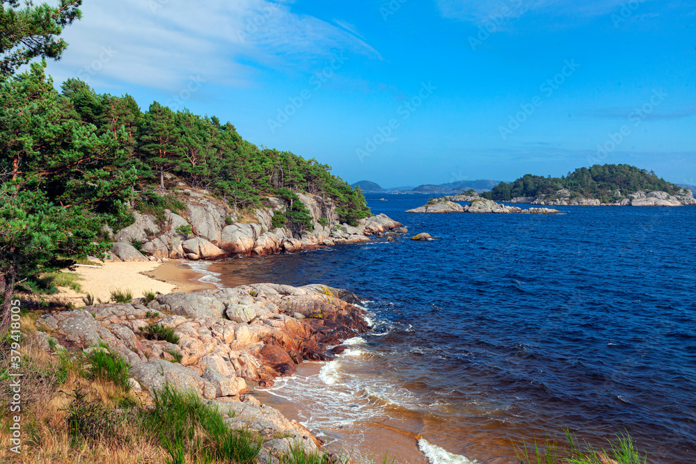 Fototapeta premium Felsküste Südnorwegen