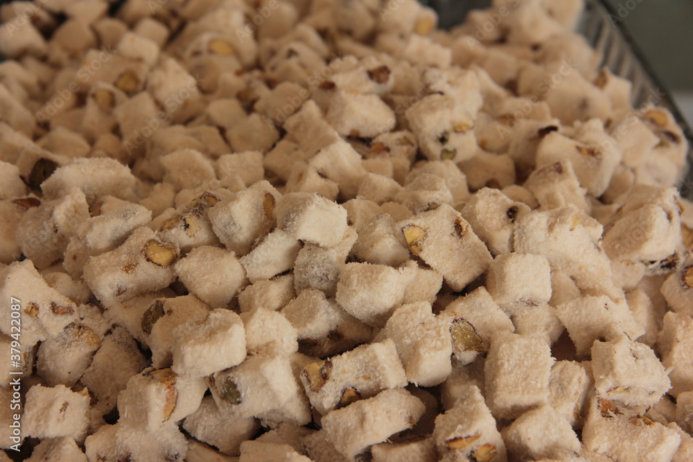 colorful and delicious Turkish delight colorful and delicious Turkish delight