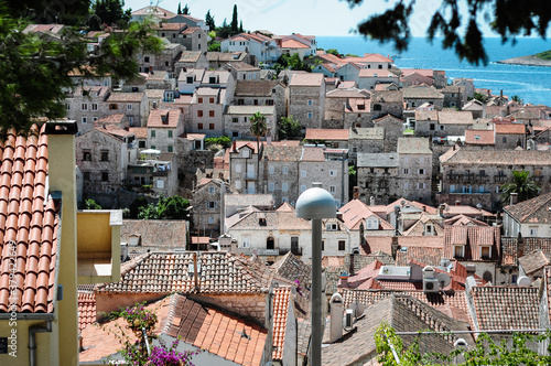 Croatia, Spalato - View of the city from the top photo