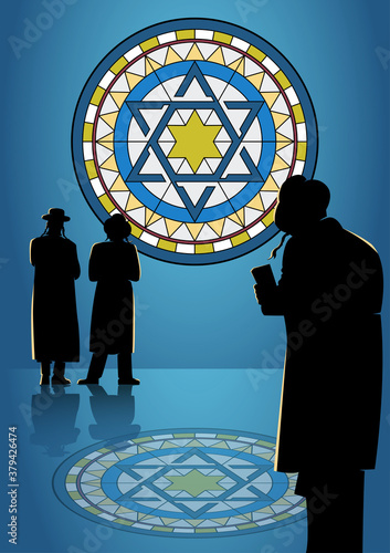 Yom Kippur Celebration Concept