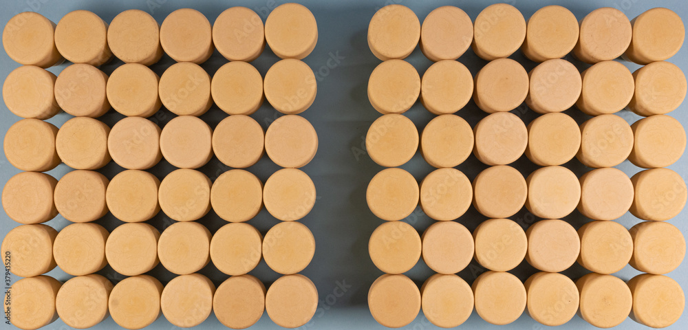 Background of wine corks suitable for inserting lettering