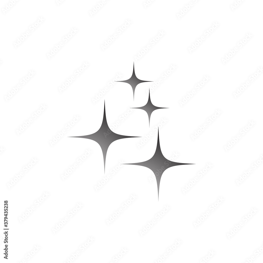 sparkling icon template sparkling icon template