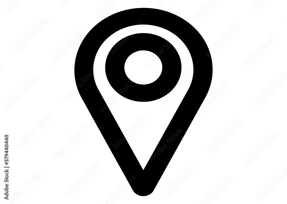 Map pin icon vector. Location sign
Map pin icon vector. Location sign