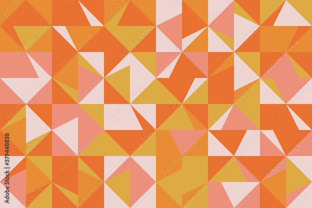 Mosaic Abstract Vector Pattern Design Mosaic Abstract Vector Pattern Design