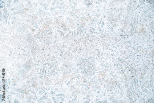 White background of Ice texture