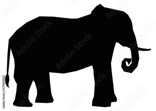 elephant vector  icon