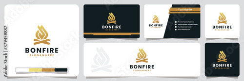 bonfire, simple , minimalist, background , banner ,logo design inspiration