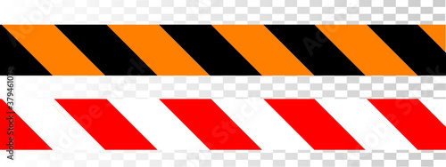 Absperrband freigestellt 