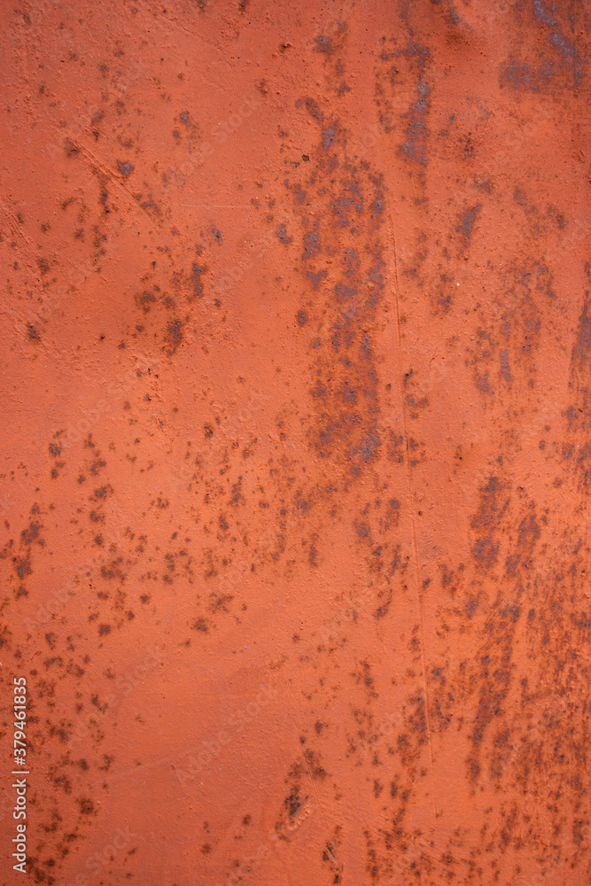 orange oxide texture on very deteriorated surface orange oxide texture on very deteriorated surface