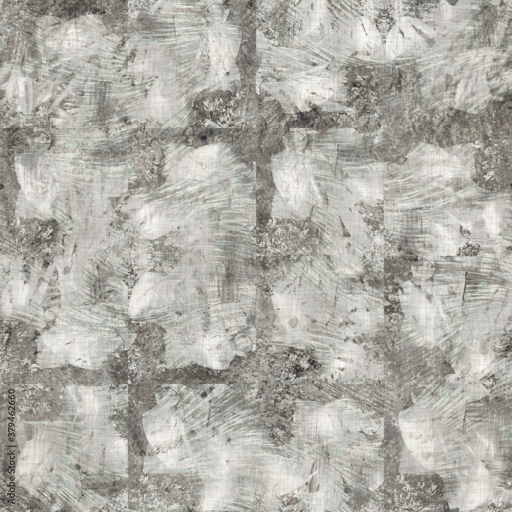 Seamless Pattern Beige Brown Tan Aged Old Grungy Dirty Design. High quality illustration. Detailed worn messy stained wrinkled tough surface material.