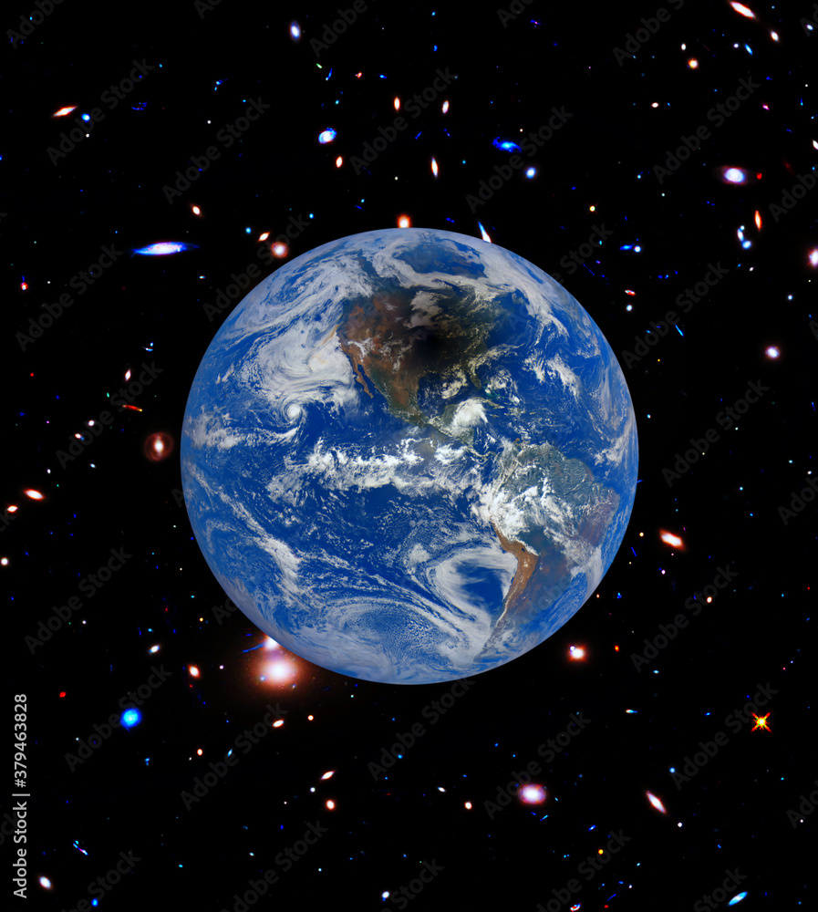 View of the earth from the cosmos. The elements of this image furnished by NASA. View of the earth from the cosmos. The elements of this image furnished by NASA.