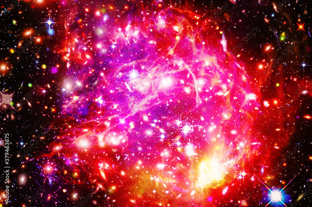 Fototapeta premium Gorgeous galaxy and stars. The elements of this image furnished by NASA.