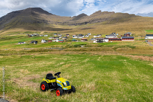 Vidareidis village on the Faroe Islands