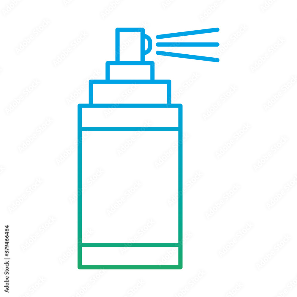 manifestation spray bottle degraded style icon design, human rights and protest theme Vector illustration manifestation spray bottle degraded style icon design, human rights and protest theme Vector illustration