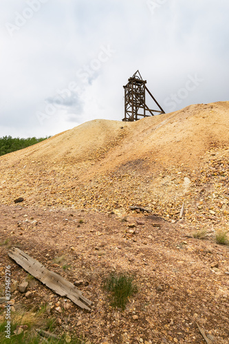 Abandoned Gold Mine Shaft in Cripple Creek, Colorado