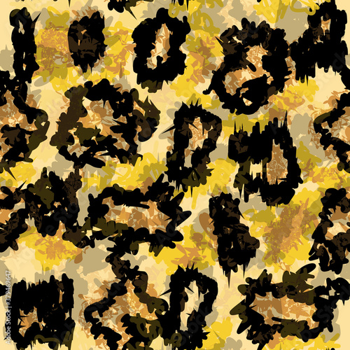 pattern with tiger