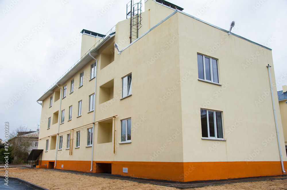 Brand new apartment building Brand new apartment building