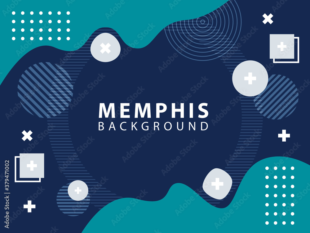 abstract memphis background with circles abstract memphis background with circles