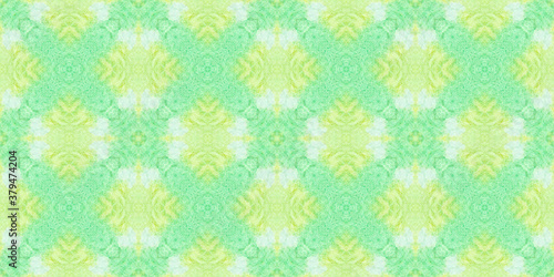 Watercolor Seamless Rhombic Pattern.