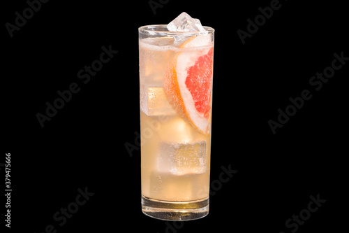 Wallpaper Mural Fresh Paloma Cocktail with ice cubes in a glass Torontodigital.ca
