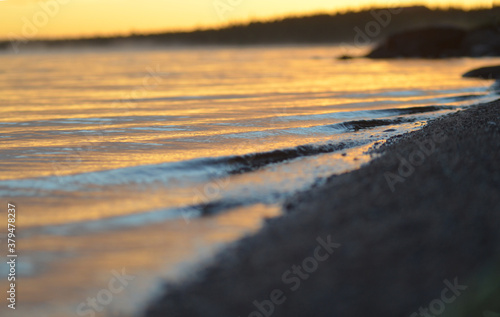 Wallpaper Mural sunset on the beach Torontodigital.ca
