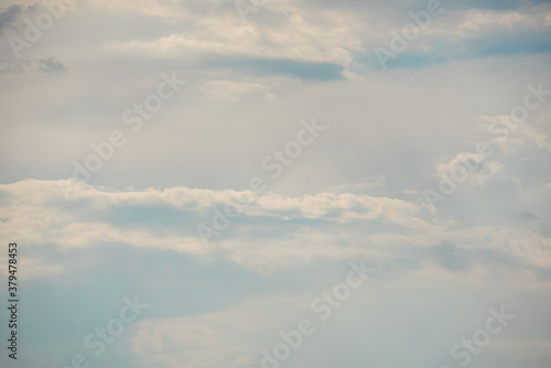 Amazing beautiful sky with clouds