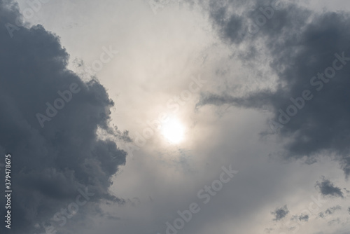 Amazing beautiful sky with clouds - With sun © Mateus
