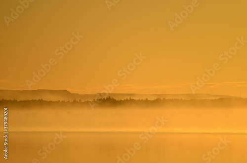 Wallpaper Mural sunrise over the lake Torontodigital.ca