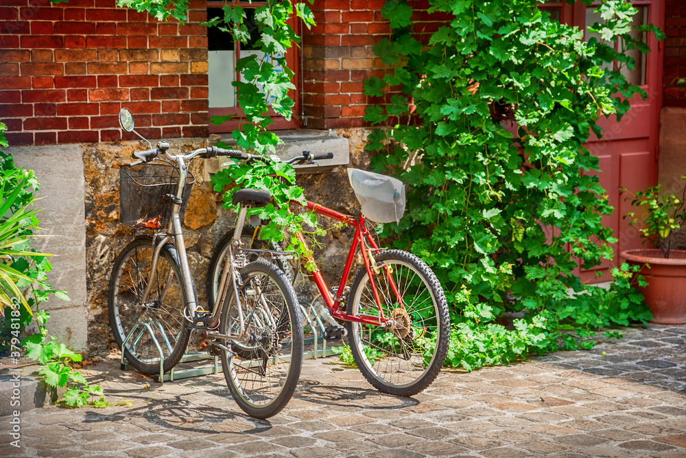 Old bicycles