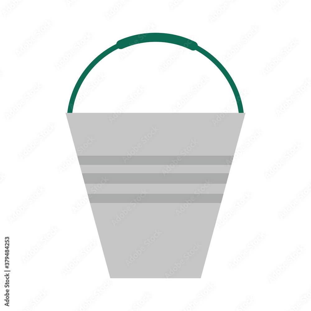garden water bucket flat style icon vector design garden water bucket flat style icon vector design