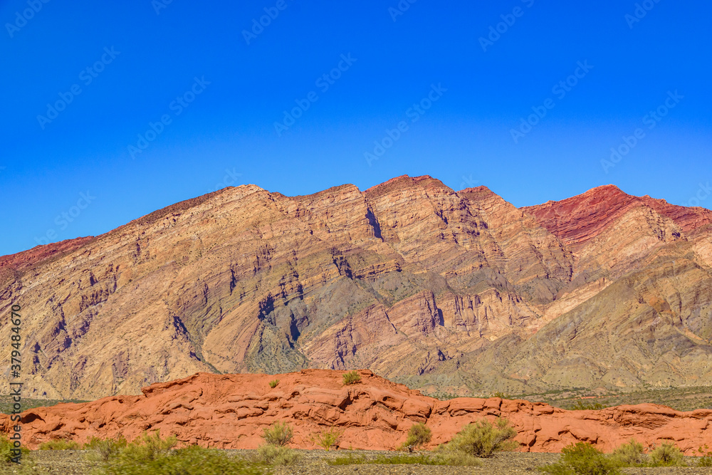 Arid Andean Landscape, La Rioja, Argentina Arid Andean Landscape, La Rioja, Argentina