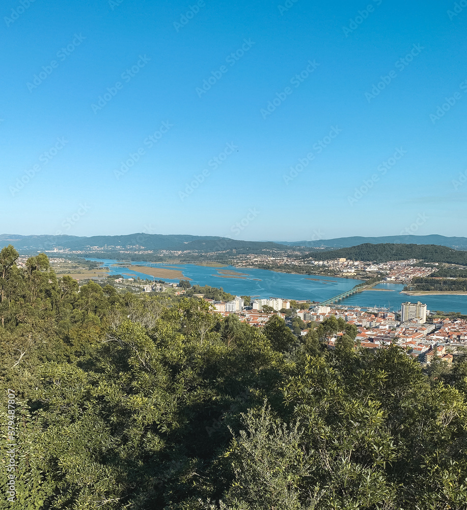View of Viana do Castelo from Santa Luzia Sanctuary